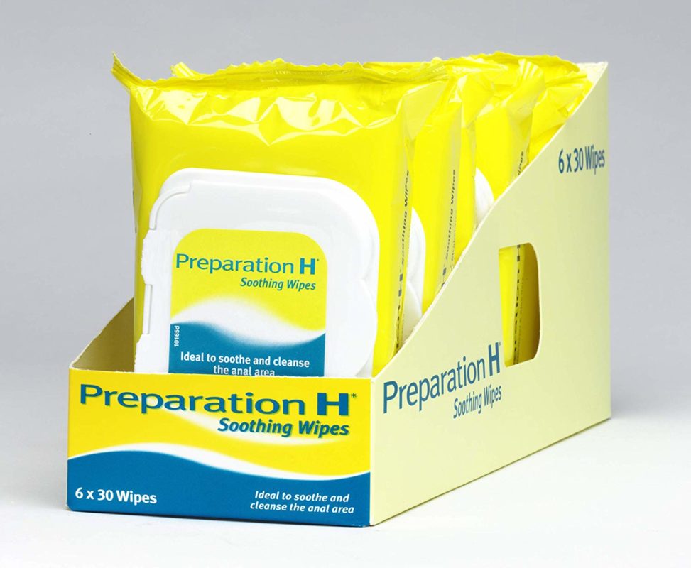 Buy Preparation H Wipes 30 wipes x 6 packs Online Daily Chemist