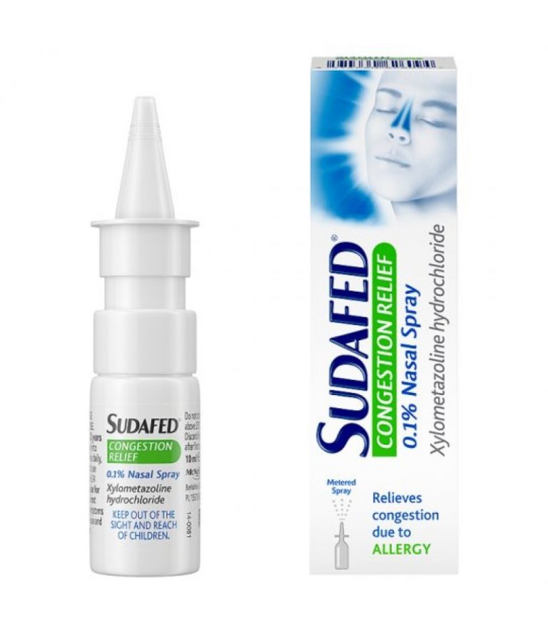 Buy Sudafed Congestion Relief Nasal Spray 10ml Online Daily Chemist