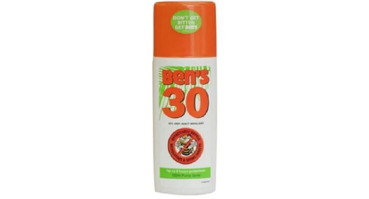 Buy Bens 30 Insect Repellent Spray 100ml Pack Online | Daily Chemist