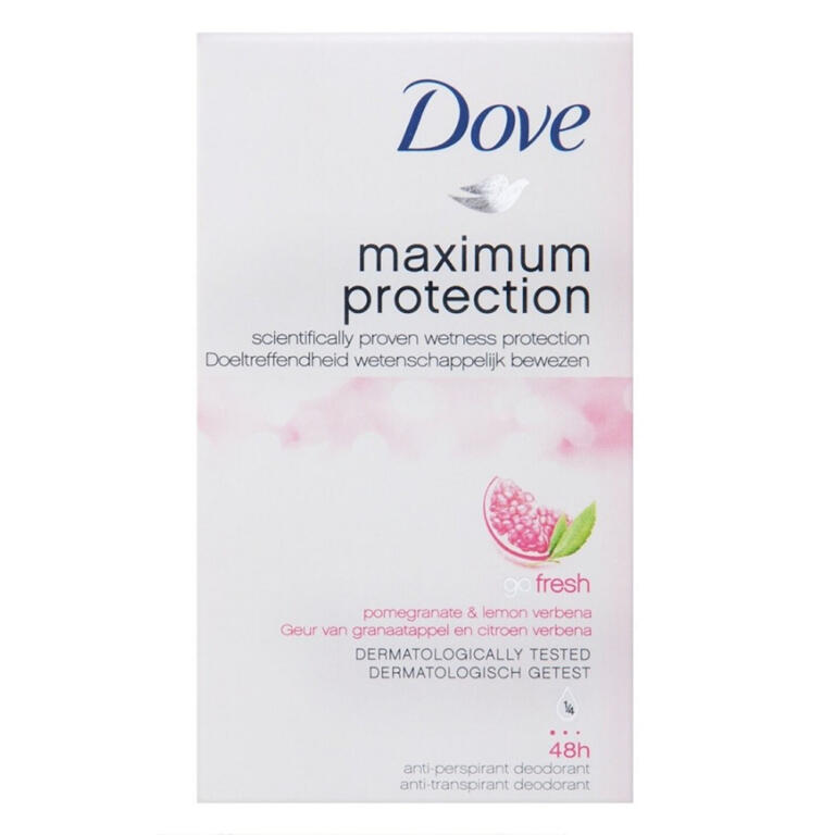 Buy Dove For Women Antiperspirant Cream Stick Max Pro Pomegrante 45ml