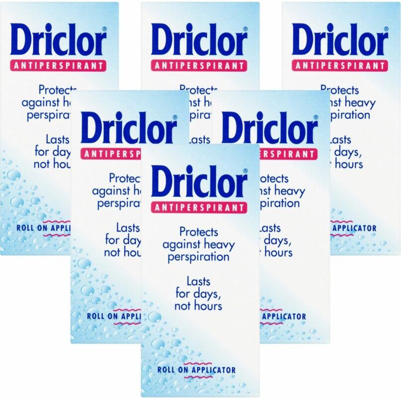 Buy Driclor Solution 20 Six Pack 60mlx6 Pc Pack Online Daily Chemist
