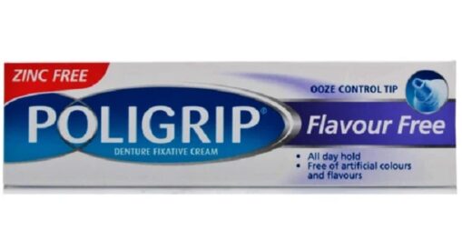 Super Poligrip Original Zinc Free Denture And Partials Adhesive Cream, 2.4 Oz, For Adults HSA/FSA Eligible - View #2