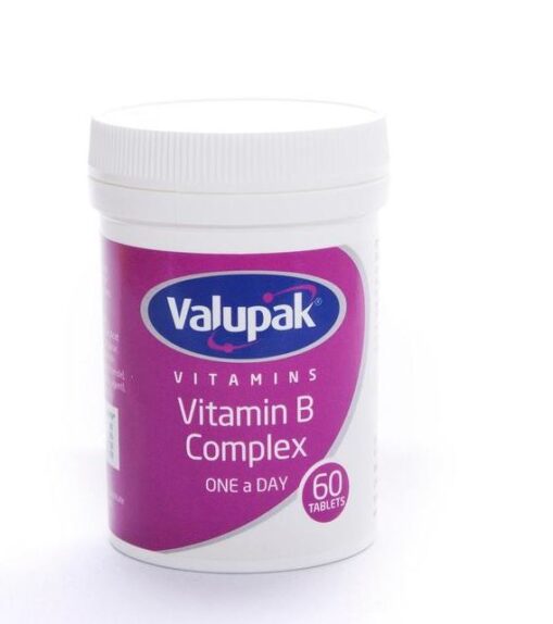Buy Valupak Vitamin B Complex Pack of 60 Online Daily Chemist