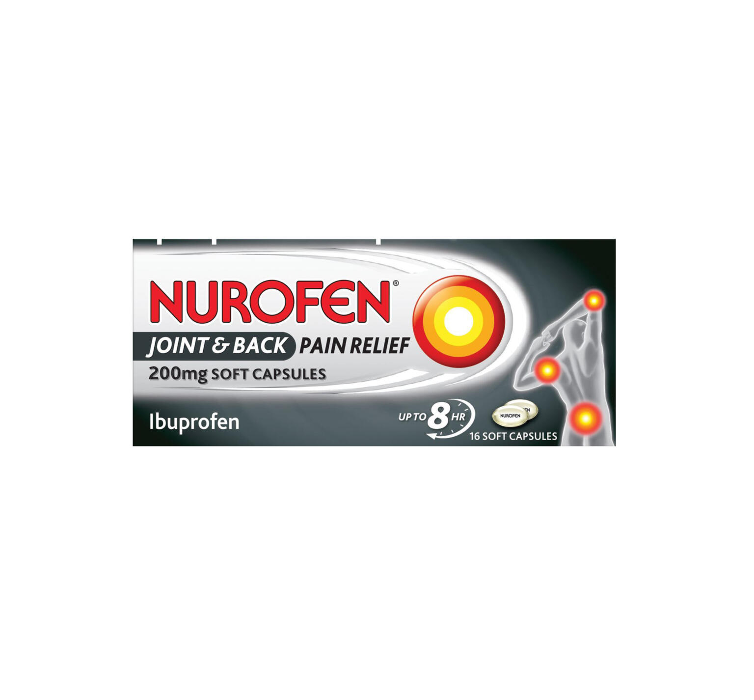 Buy Nurofen Joint & Back 16 Capsules Online Daily Chemist
