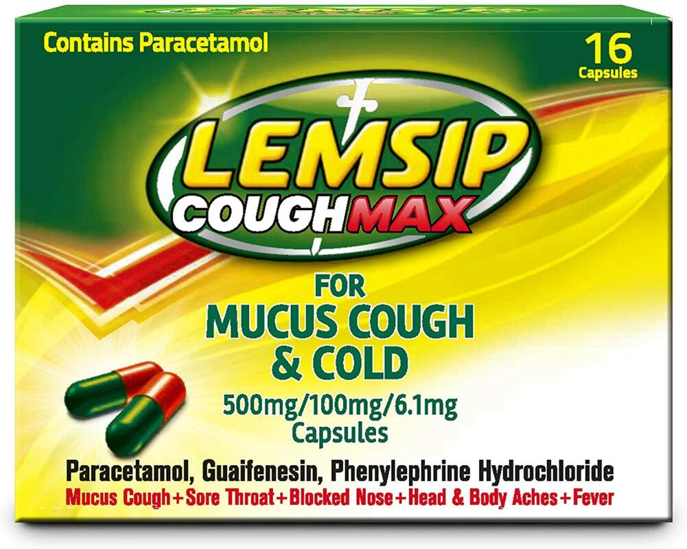 Buy Lemsip Cough Mucus 16 Capsules Online Daily Chemist